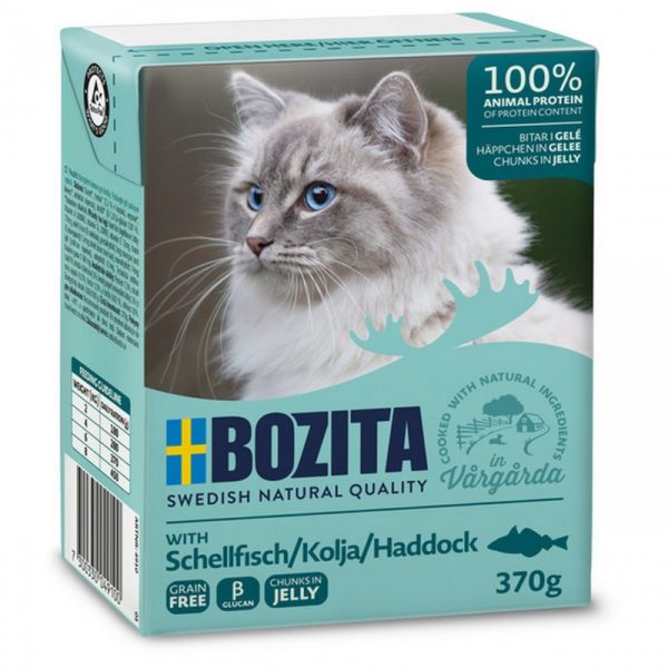 Bozita Feline z Dorszem w galaretce 370g