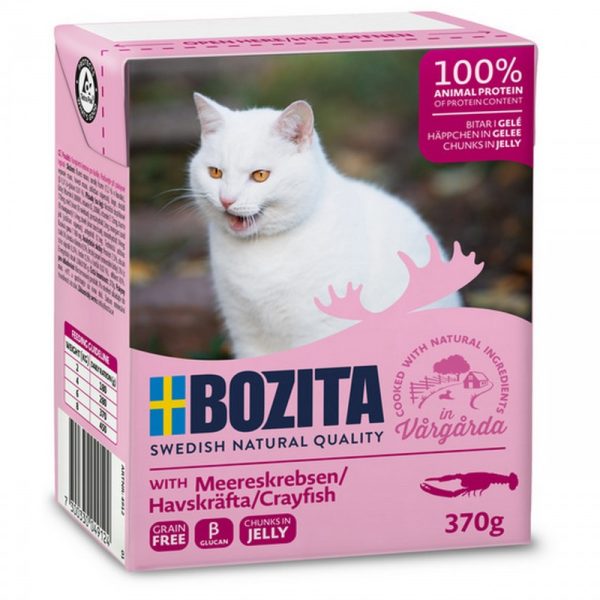 Bozita Feline z Rakami w galaretce 370g