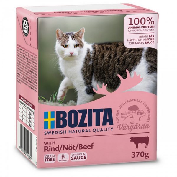 Bozita Feline z Wołowiną w sosie 370g