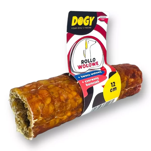 DOGY - ROLLO Wołowe 12cm 1szt