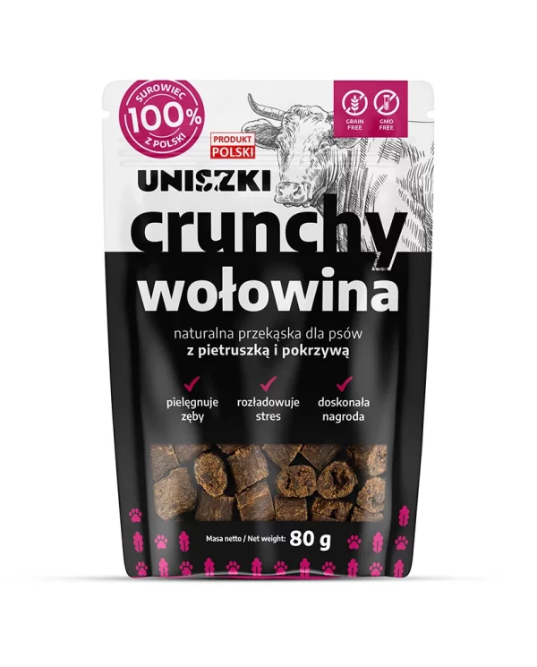Crunchy wołowina – Pietruszka Pokrzywa UNISZKI