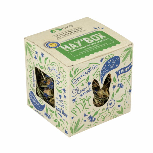 TIVO Hay'Box Babka lancetowata + Bławatek