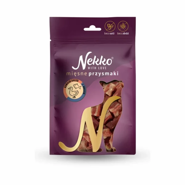 NEKKO Kawałki kaczki z dorszem 50g