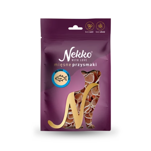 NEKKO Przysmak dla kota – Mini Sushi z tuńczyka i kurczaka 50g