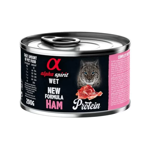 ALPHA SPIRIT Protein Ham 200g karma mokra dla kota z szynką