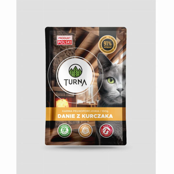 Turna saszetki dla kota 100g Kurczak