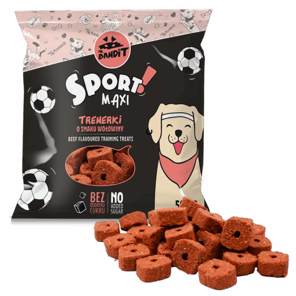 Mr. Bandit Sport Maxi wołowina 500g