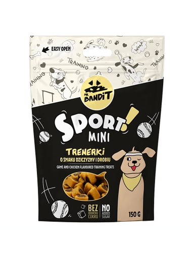 Mr. Bandit Sport Mini Trenerki Dziczyzna Drób 150g