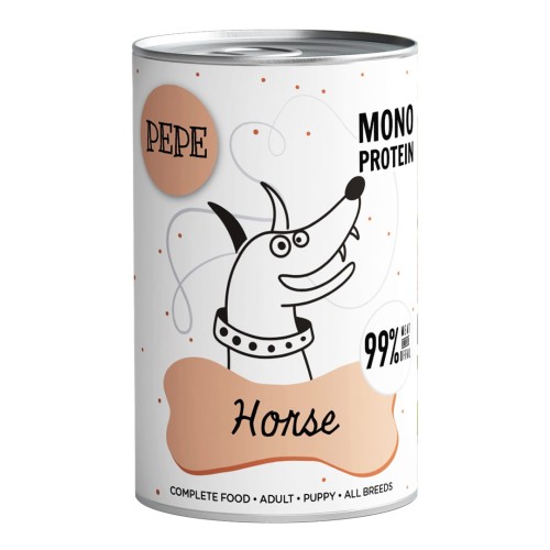 PEPE Karma mokra Horse (konina) 400g